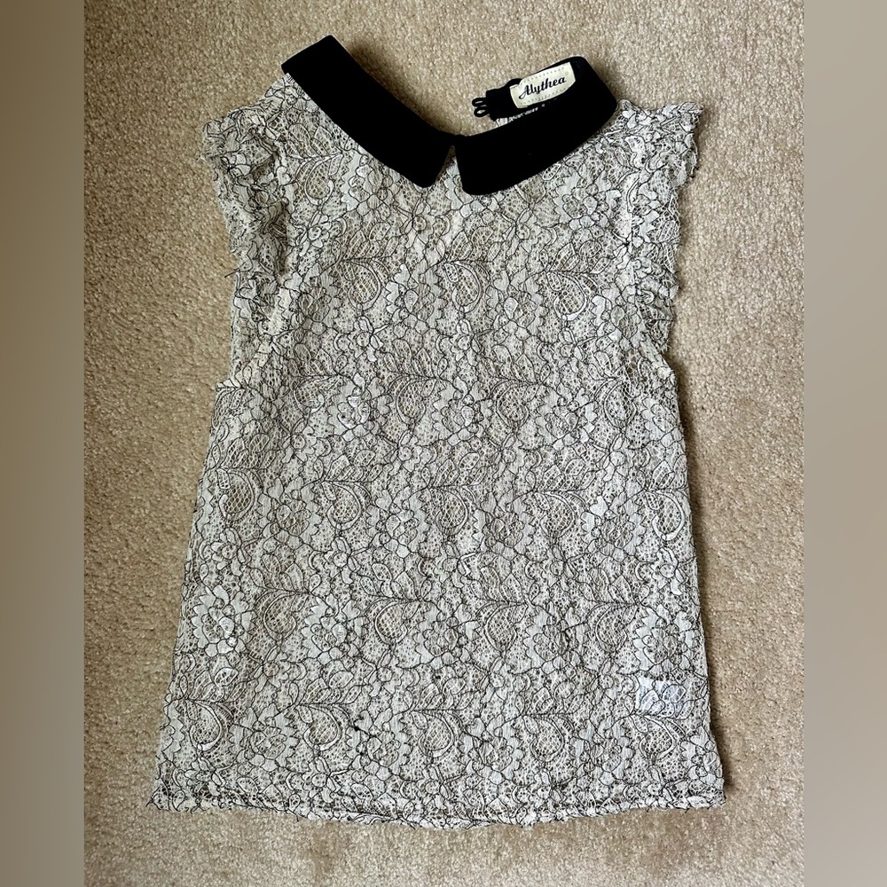 Althea shear floral blouse. Size S.